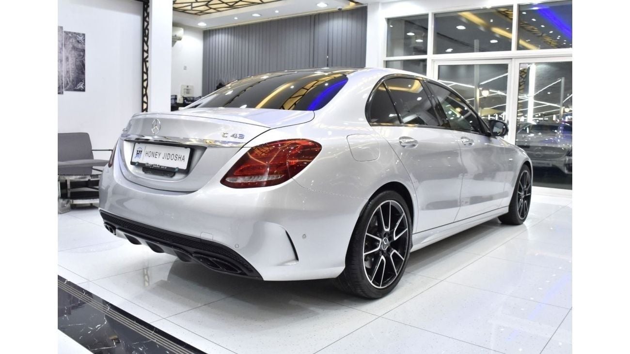 Mercedes-Benz C 43 AMG EXCELLENT DEAL for our Mercedes Benz C43 AMG ( 2017 Model ) in Silver Color Japanese Specs