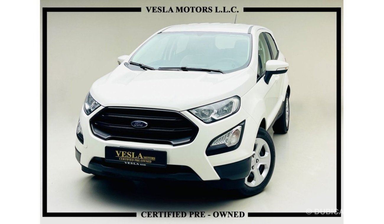Ford Eco Sport LIMITED EDITION + LEATHER SEAT +NAVIGATION + CAMERA + APPLE CARPLAY / UNLIMITED KMS WARRANTY/ 750 DH