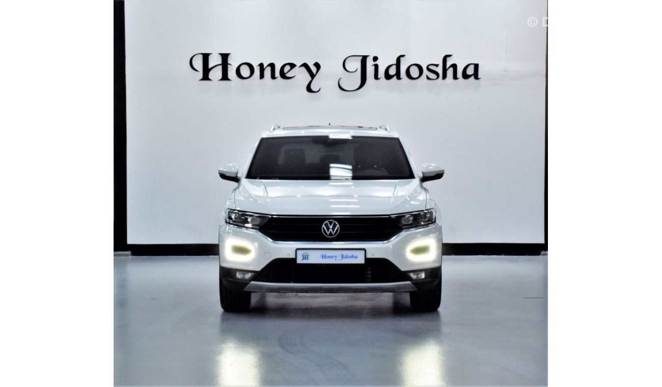Volkswagen T ROC EXCELLENT DEAL for our Volkswagen T-ROC ( 2021 Model ) in White Color GCC Specs