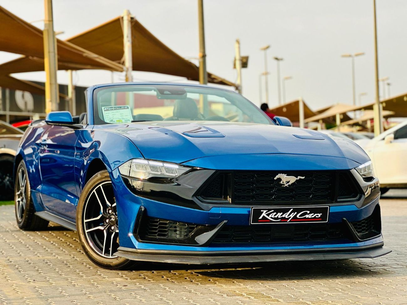فورد موستانج Ecoboost Convertible | Monthly 1300/- | 0% DP | Lane Assist | Touch Screen | # 02915