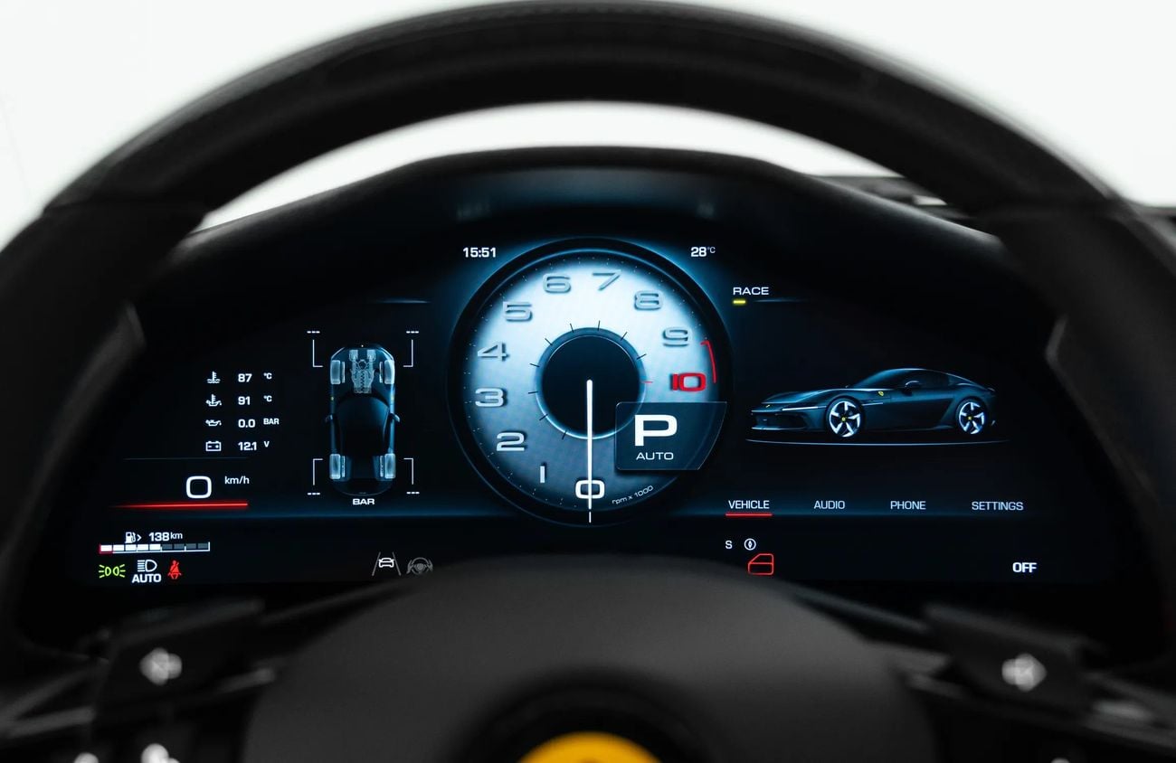 Ferrari 12Cilindri 6.5L Naturally Aspirated V12 Engine