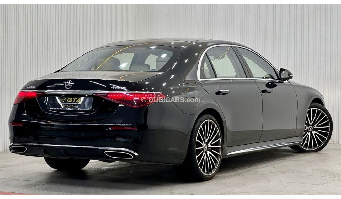 Mercedes-Benz S 500 2022 Mercedes Benz S500 4MATIC, April 2027 Mercdes Warranty + Service Contract, Low Kms, GCC