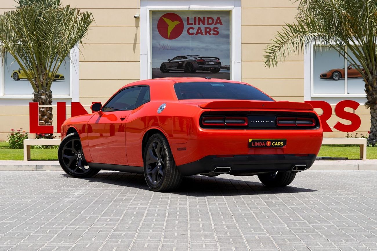 Dodge Challenger Dodge Challenger SXT Plus 2018 GCC (LOWEST MILEAGE) under Warranty with Flexible Down-Payment/ Flood