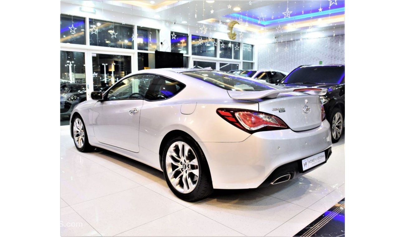 Hyundai Genesis 12000 KM ONLY! (AGENCY WARRANTY) AMAZING Hyundai Genesis Coupe 2016 Model! Silver Color GCC Specs!