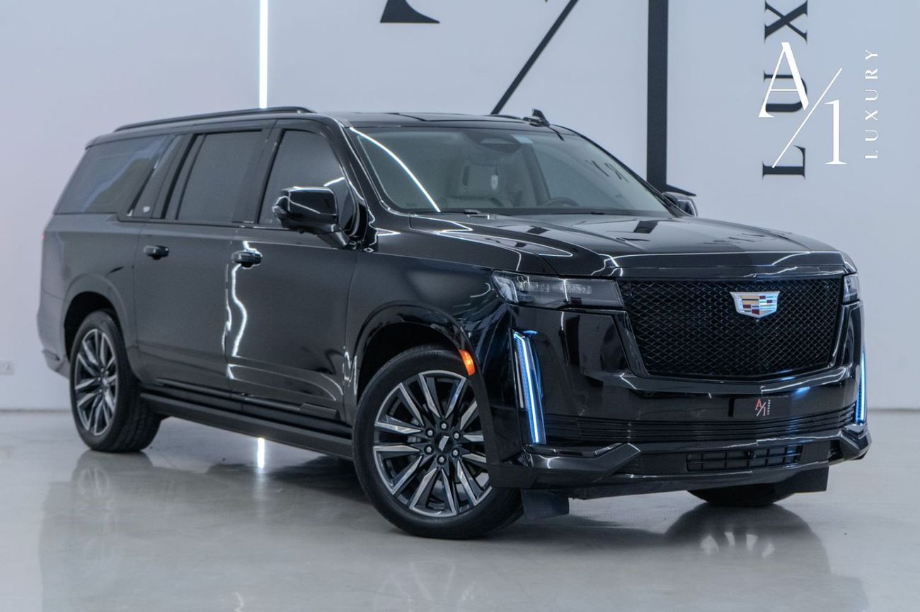 Cadillac Escalade Sport 6.2L 4WD 2023 Cadillac Escalade 600 Sport, Cadillac Warranty, Fully Service History, Fully Loa