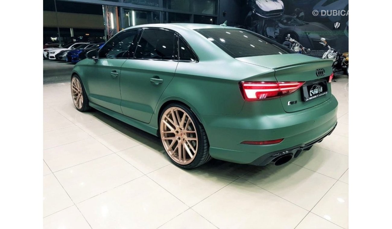 Audi RS3 AUDI RS3 2017 MODEL GCC FULL SERVICE HISTORY STILL UNDER WARRANTY FROM AL NABOODA AND SERVICE CONTRA