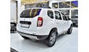 Renault Duster EXCELLENT DEAL for our Renault Duster ( 2017 Model ) in White Color GCC Specs