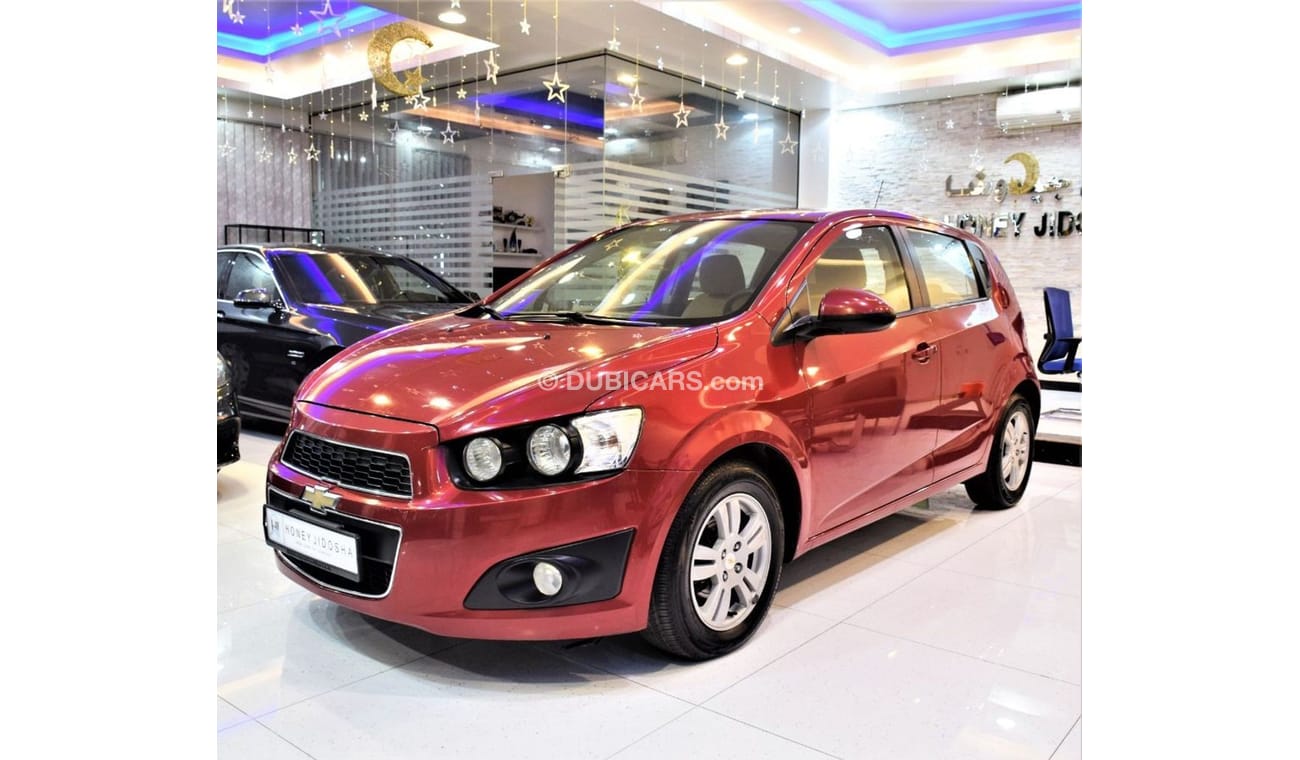 شيفروليه سونيك AMAZING Chevrolet Sonic 2014 Model!! in Red Color! GCC Specs