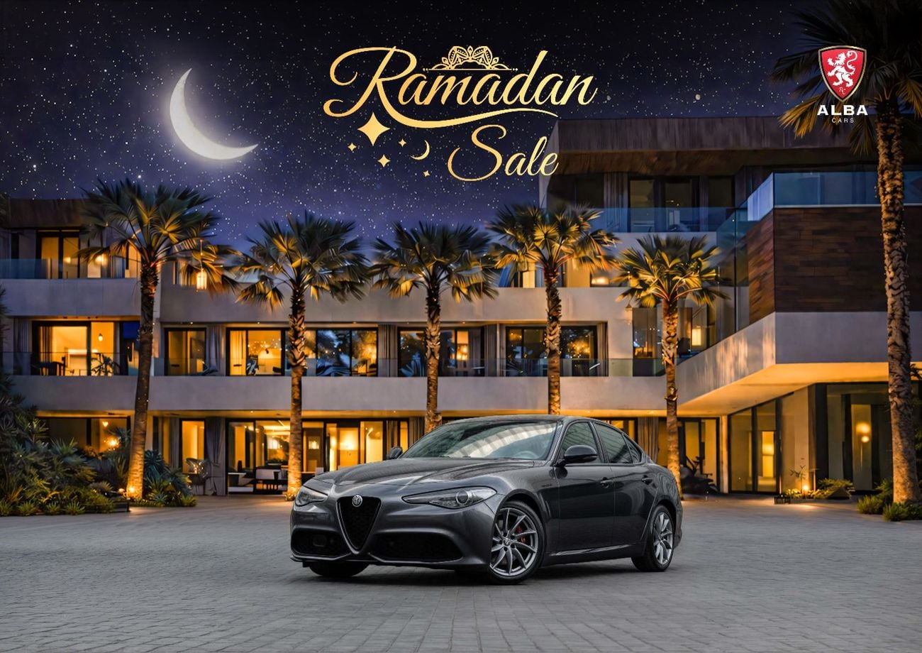 ألفا روميو جوليا Giulia Veloce | 2,155 P.M | 0% Downpayment | Perfect Condition!