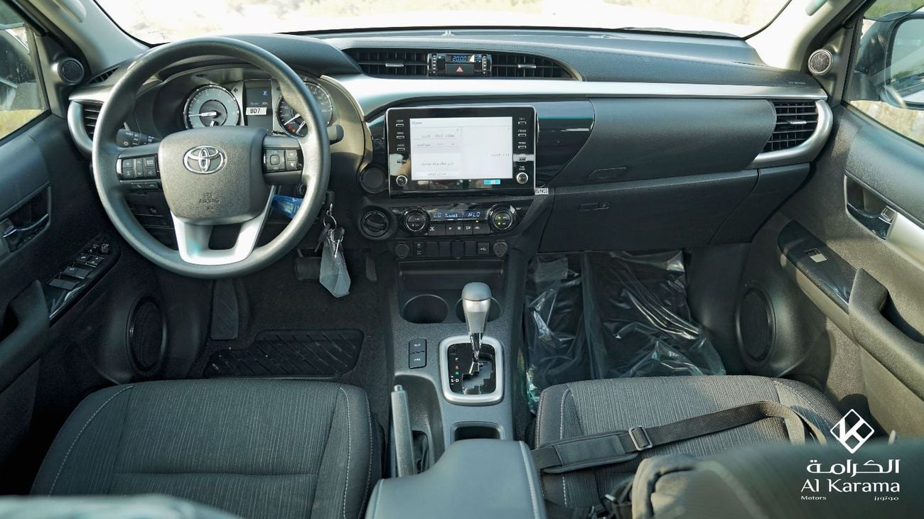 Toyota Hilux GLX 2.4L | Automatic Transmission - Bed Liner - 4x4 - Rear Camera | GCC