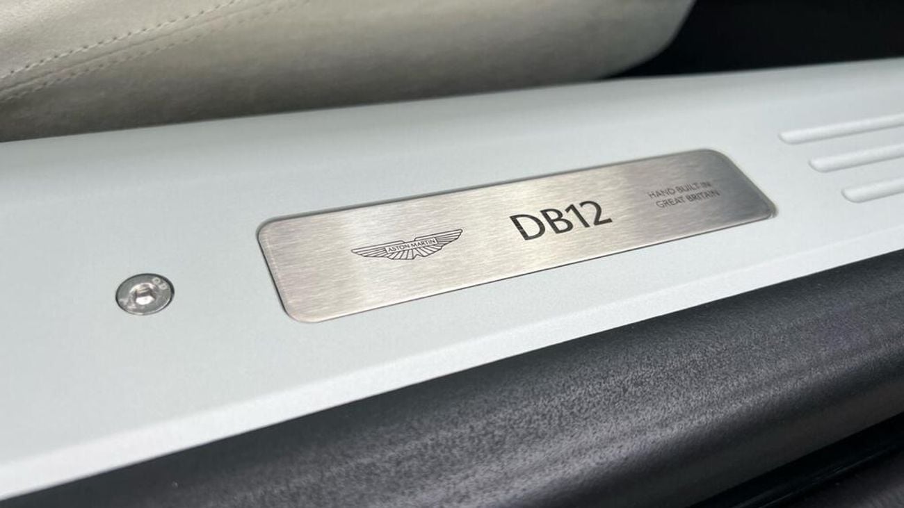 أستون مارتن DB12 2026 Aston Martin DB12 4.0 V8 Auto Euro 6 (s/s) 2dr (EXPORT ONLY ) Right hand Drive