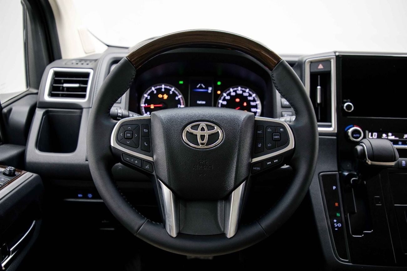 Toyota Granvia HI 3.5L - Black Inside Beige | Export Only