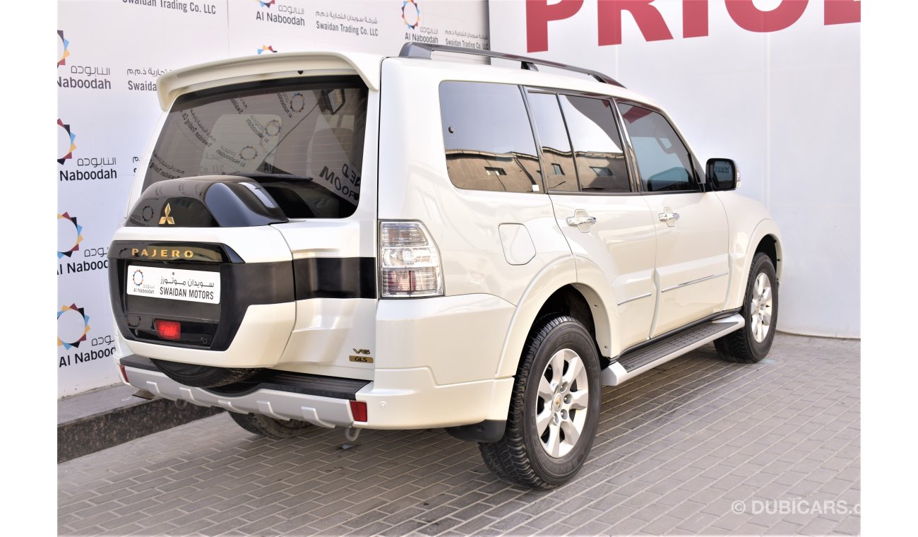 ميتسوبيشي باجيرو AED 1565 PM | 0% DP | 3.0L V6 GLS 4WD GCC DEALER WARRANTY