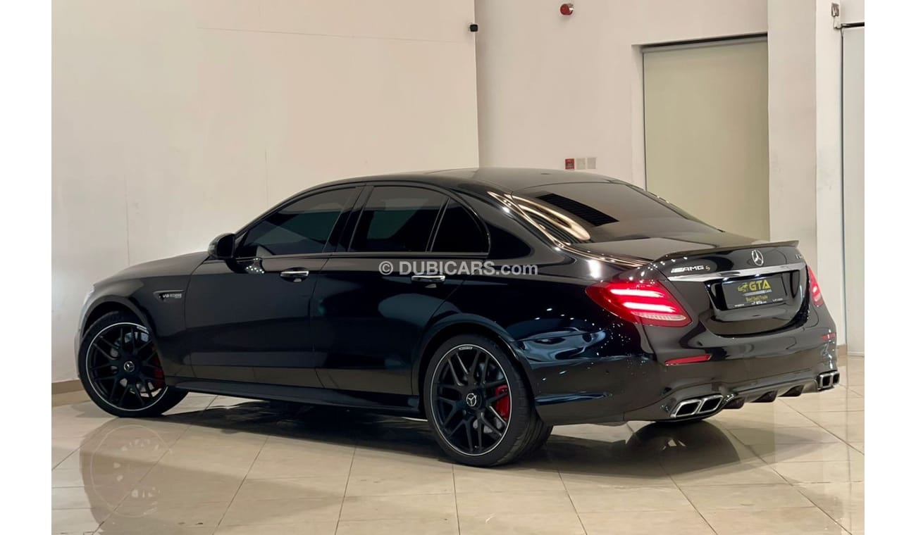 Mercedes-Benz E 63 AMG 2017 Mercedes AMG E 63 S 4MATIC+, Full Service History, Warranty, GCC