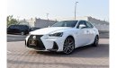 لكزس IS 350 2735 PER MONTH | LEXUS IS 350 F SPORT | 0% DOWNPAYMENT | IMMACULATE CONDITION