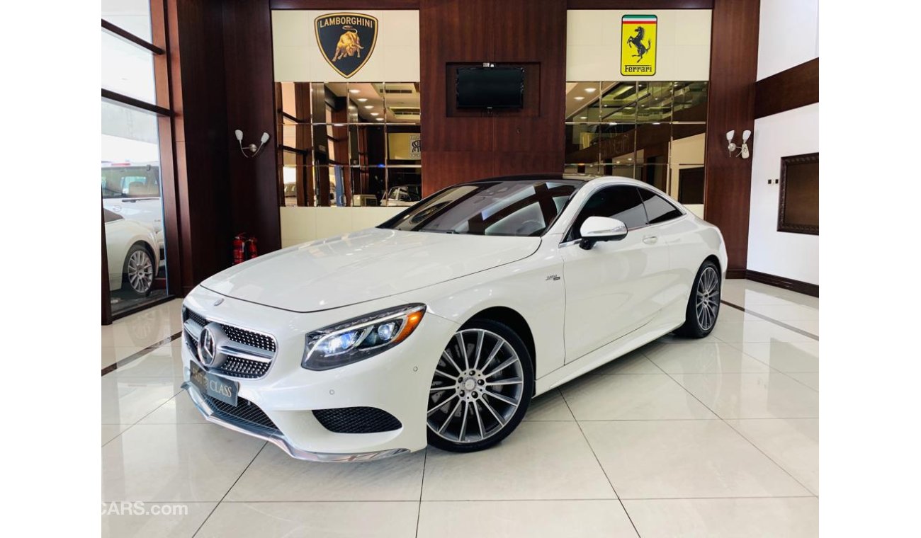 مرسيدس بنز S 550 كوبيه Turbo AMG V8 2015