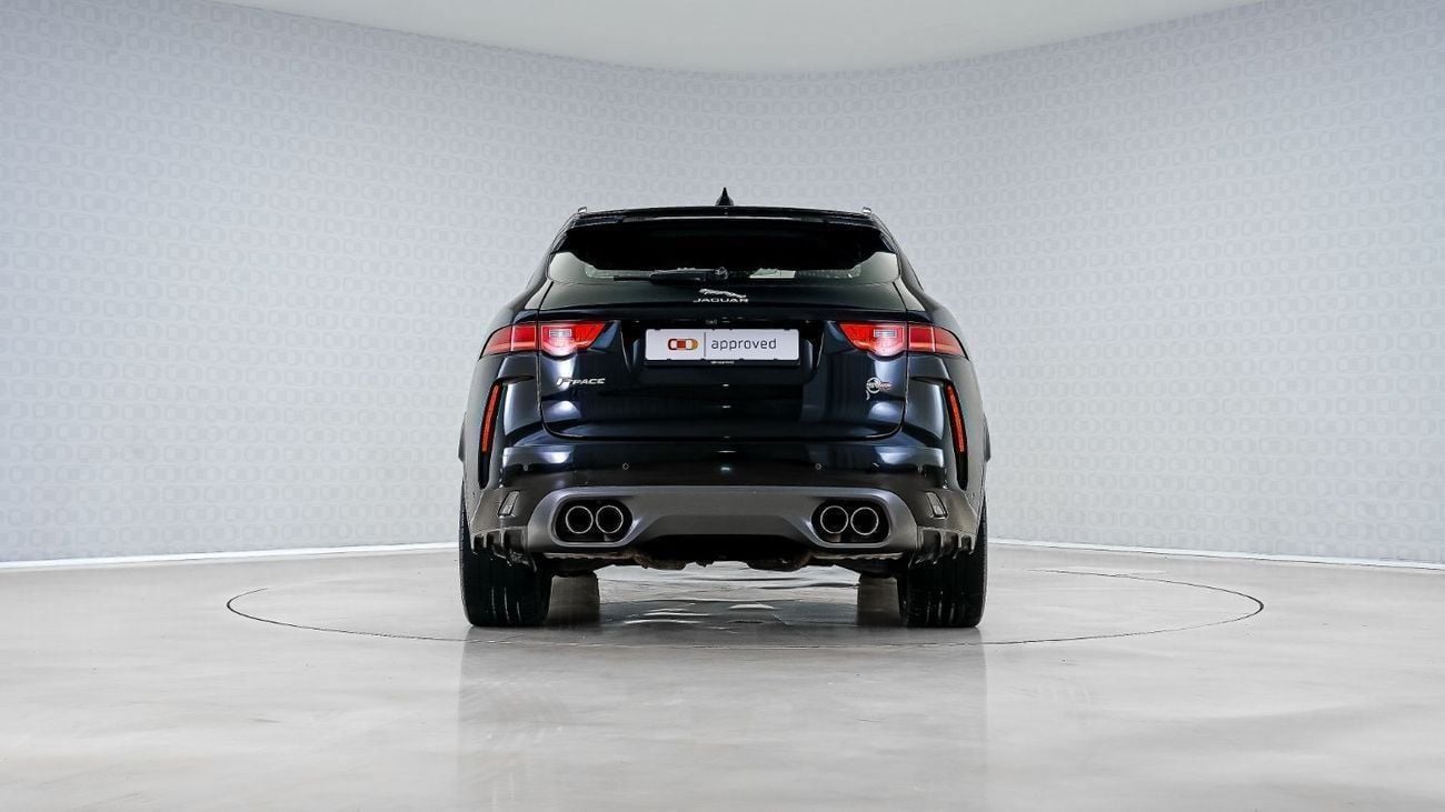 Jaguar F Pace SVR 5.0L UAE's Very Best Example | 2 Years Free Servicing | AED 3,415 Per Month