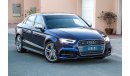 Audi S3 2017 GCC under Agency Warranty with Zero Down-Payment.