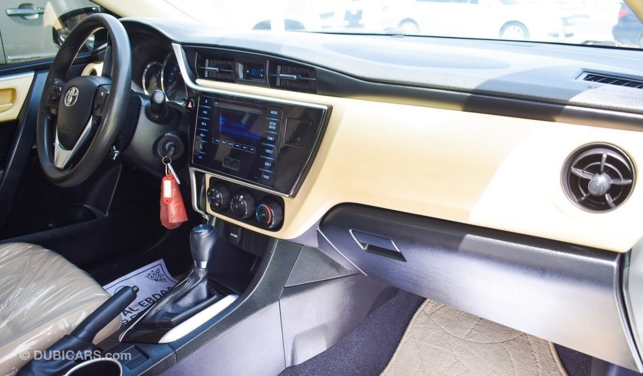 Toyota Corolla GLI Pre-owned Toyota Corolla for sale in Sharjah. White 2019 model, available at Rebou Najd Used Car