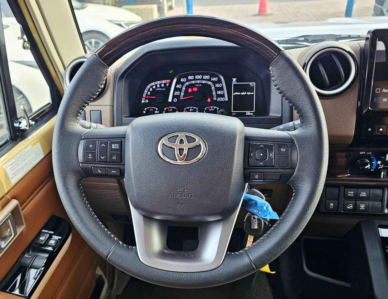 تويوتا لاند كروزر 70 70 LC71 3 DOOR LX-Z / 4.0L PETROL A/T / DIFF LOCK / 4WD (CODE # LC71LXZ)