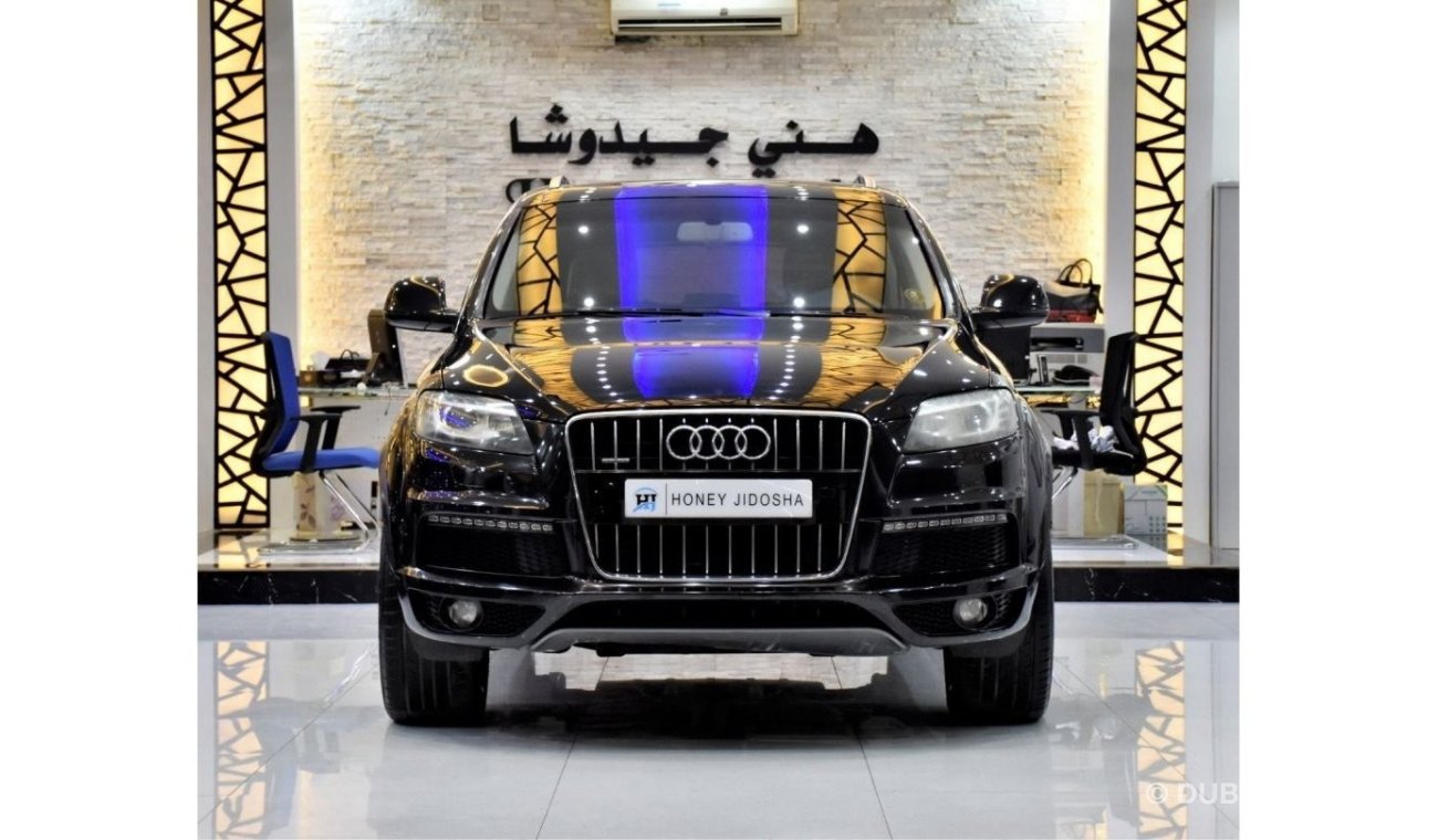 Audi Q7 EXCELLENT DEAL for our Audi Q7 SUPERCHARGED ( 2014 Model ) in Black Color GCC Specs