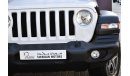 جيب رانجلر AED 2479 PM | 3.6L UNLIMITED SPORT 4WD GCC DEALER WARRANTY
