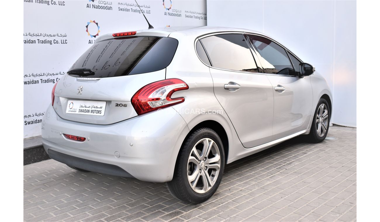 بيجو 208 1.6L ALLURE 2013 GCC SPECS