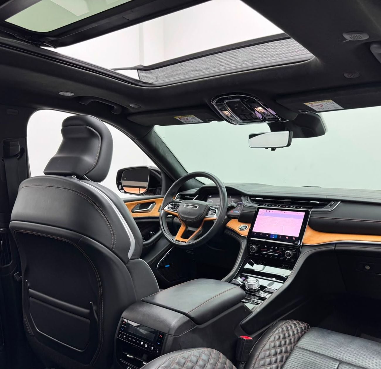 جيب جراند شيروكي 2021 Jeep Grand Cherokee L Summit, 2/2027 Jeep Warranty, Jeep Service History, GCC