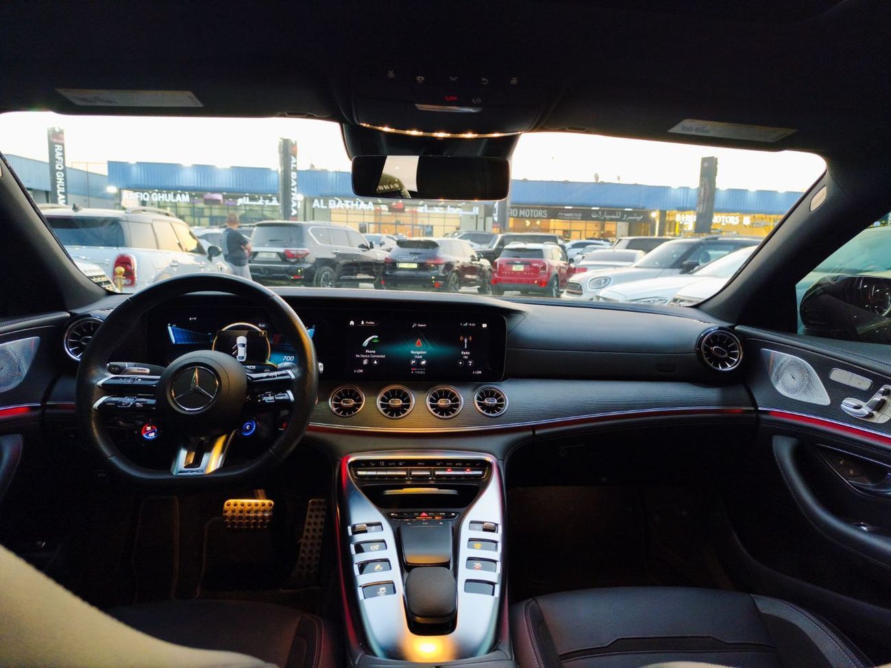 مرسيدس بنز ايه ام جي جي تي 43 AMG GT 2023 – 22,000 km – American Specs – Excellent Condition