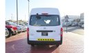 Nissan Urvan 2021 | NISSAN NV-350 URVAN MICROBUS HIGH-ROOF | 4-DOORS 13-SEATER | GCC | VERY WELL-MAINTAINED | SPE