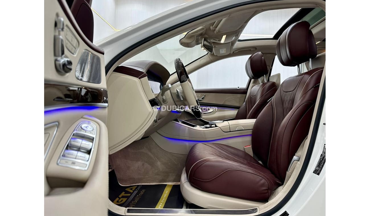 مرسيدس بنز S 560 اكسكلوسيف نسخة 2018 Mercedes Benz S560 4Matic, February 2024 Mercedes Warranty, Full Mercedes Servic