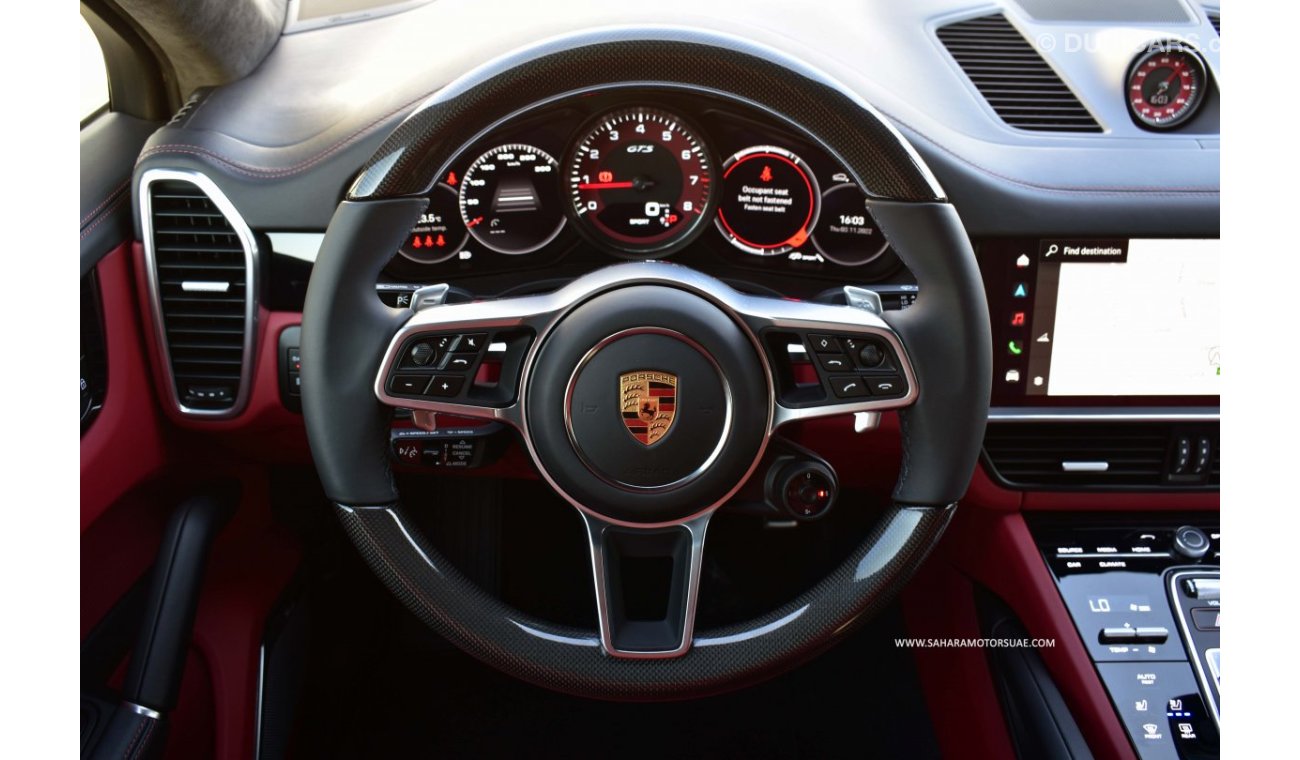 Porsche Cayenne GTS Coupe 2022 (With Al Nabooda 5yr warranty)