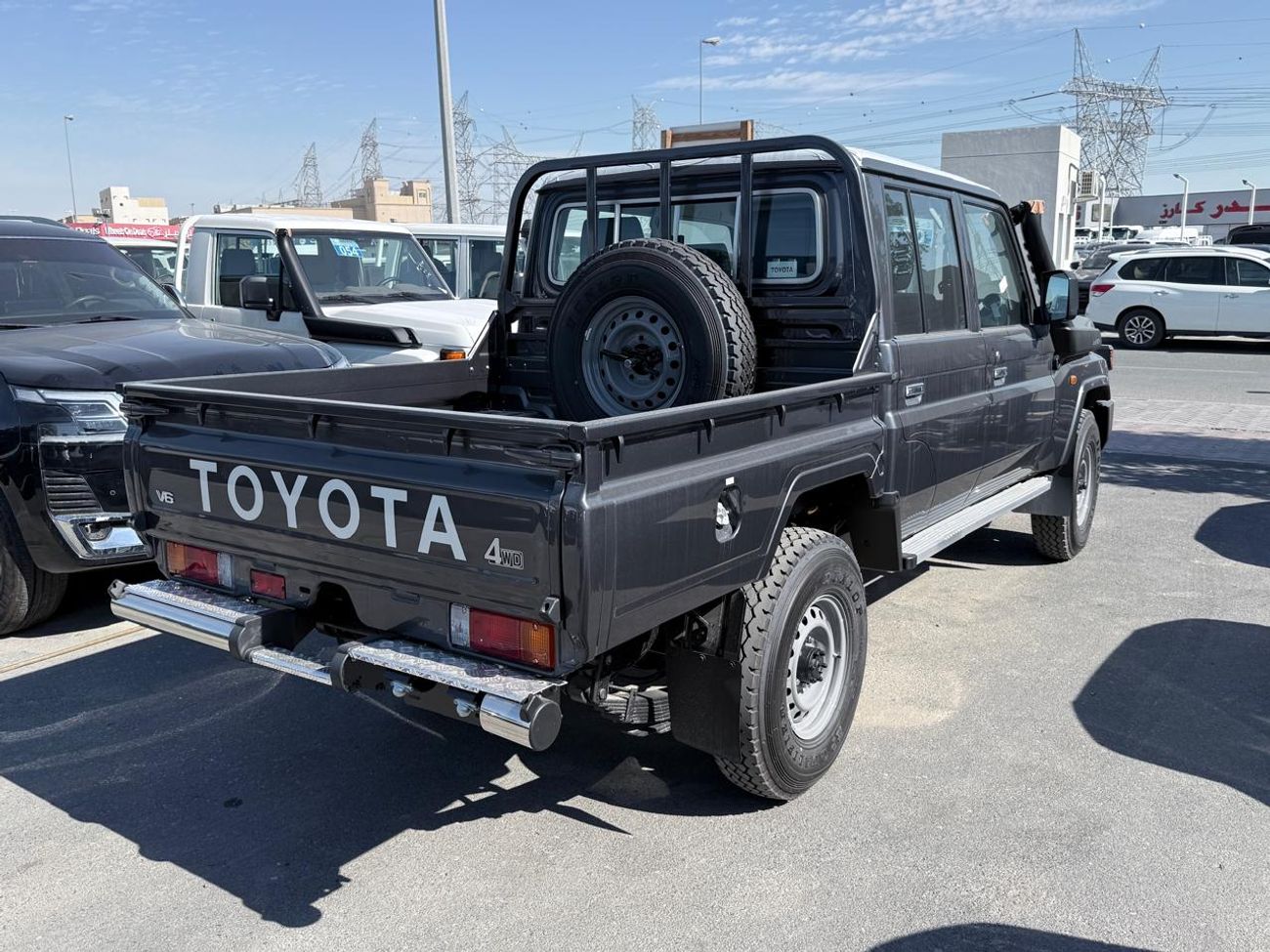 Toyota Land Cruiser Pick Up Toyota LC Pickup 4.0L 2025 AT DC Gray Petrol GCC