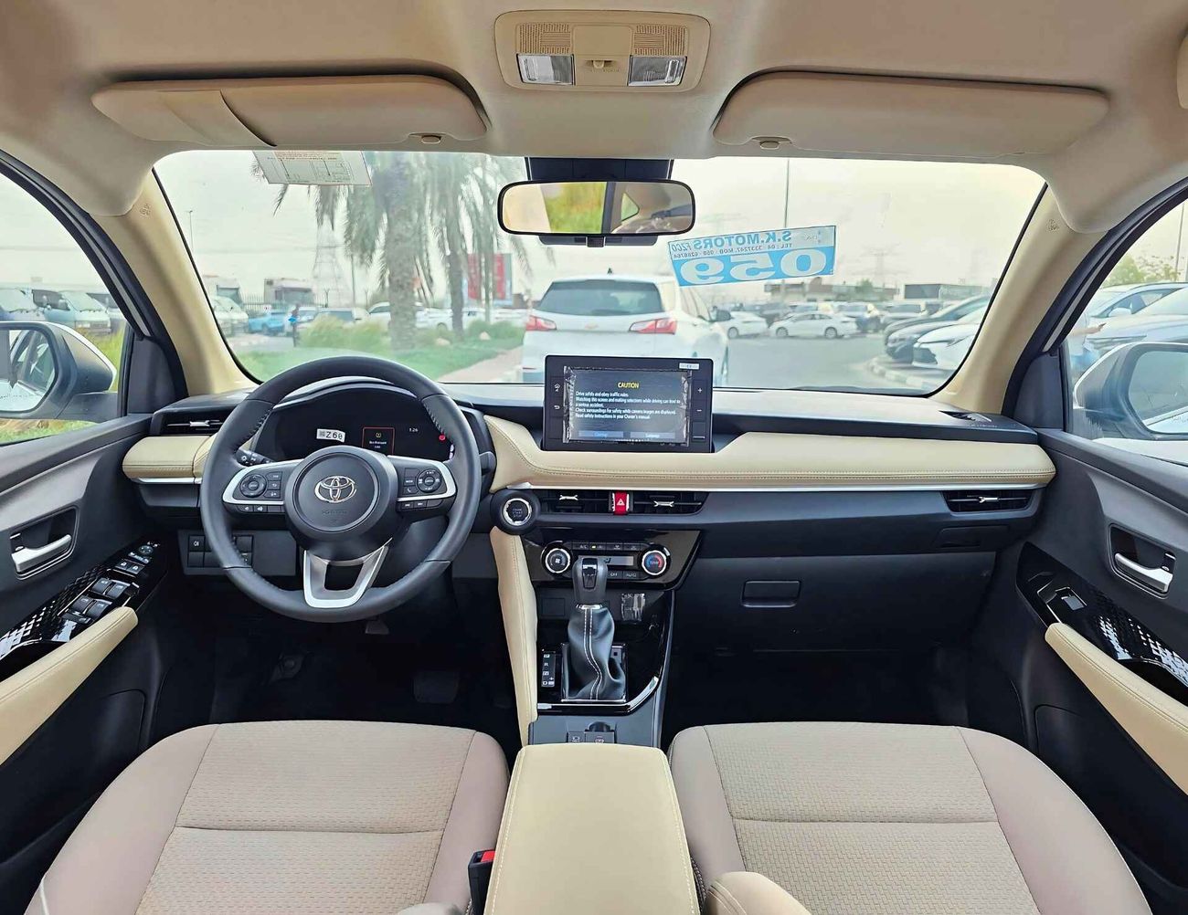 Toyota Yaris G 1.5L 4CY PETROL, DVD+CAMERA / FULL OPTION (CODE# 68042)