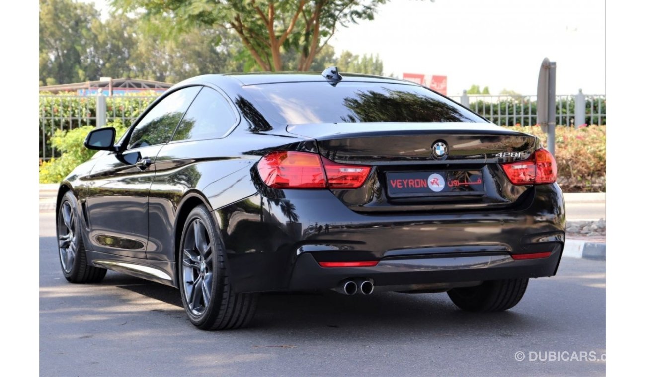 BMW 428i SPECIAL OFFER= FREE REGISTRATION = WARRANTY = GCC SPECS =