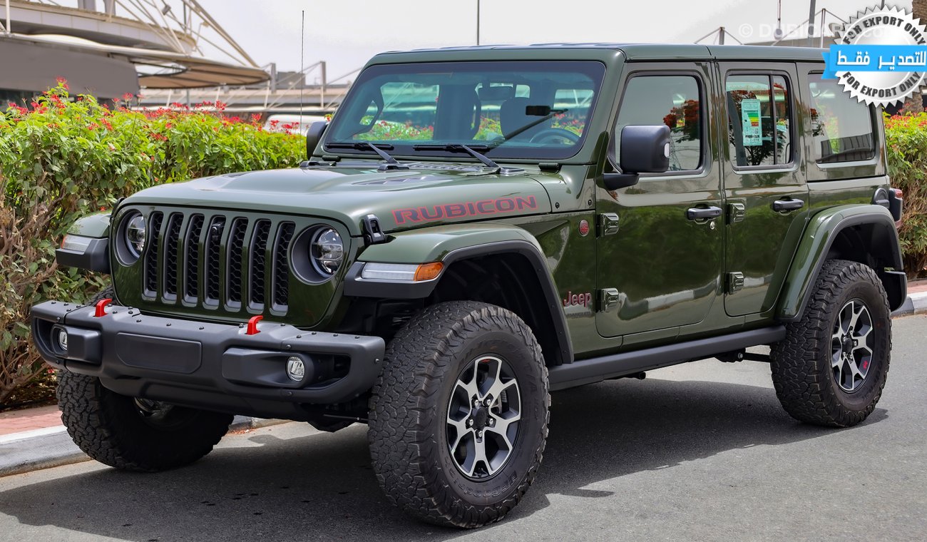 Jeep Wrangler Unlimited Rubicon V6 3.6L , GCC , 2022 , 0Km , (ONLY FOR EXPORT)