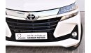 تويوتا أفانزا AED 1232 PM | 1.5L G 7-STR GCC WARRANTY