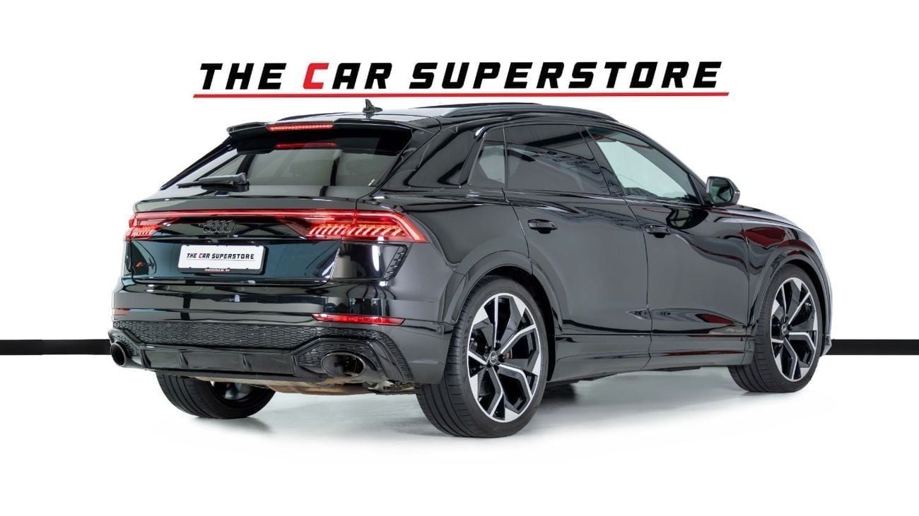 Audi RS Q8 TFSI quattro 4.0L Black On Black-Al Nabooda Warranty andService Contract-Special Order-Carbon Cerami