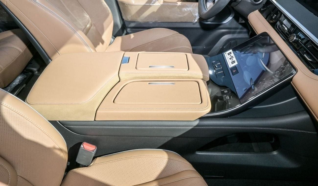 إنفينيتي QX80 Brand New Inifiniti QX80 Sensory 2025 Export 3.5TT 4WD A/T Petrol|Grey/Brown |INF-QX80-SENSORY-8S|