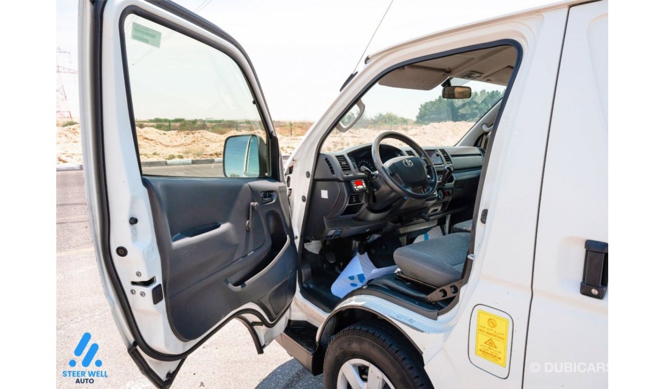 تويوتا هاياس GL - Std سقف 2019 Carrier Freezer Van 2.7L Petrol MT - GCC - Low Mileage - Book Now