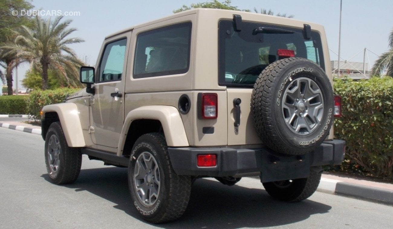 Jeep Wrangler Brand New 2016  RUBICON GCC 3YRS/60000KM WNTY AT The Dealer