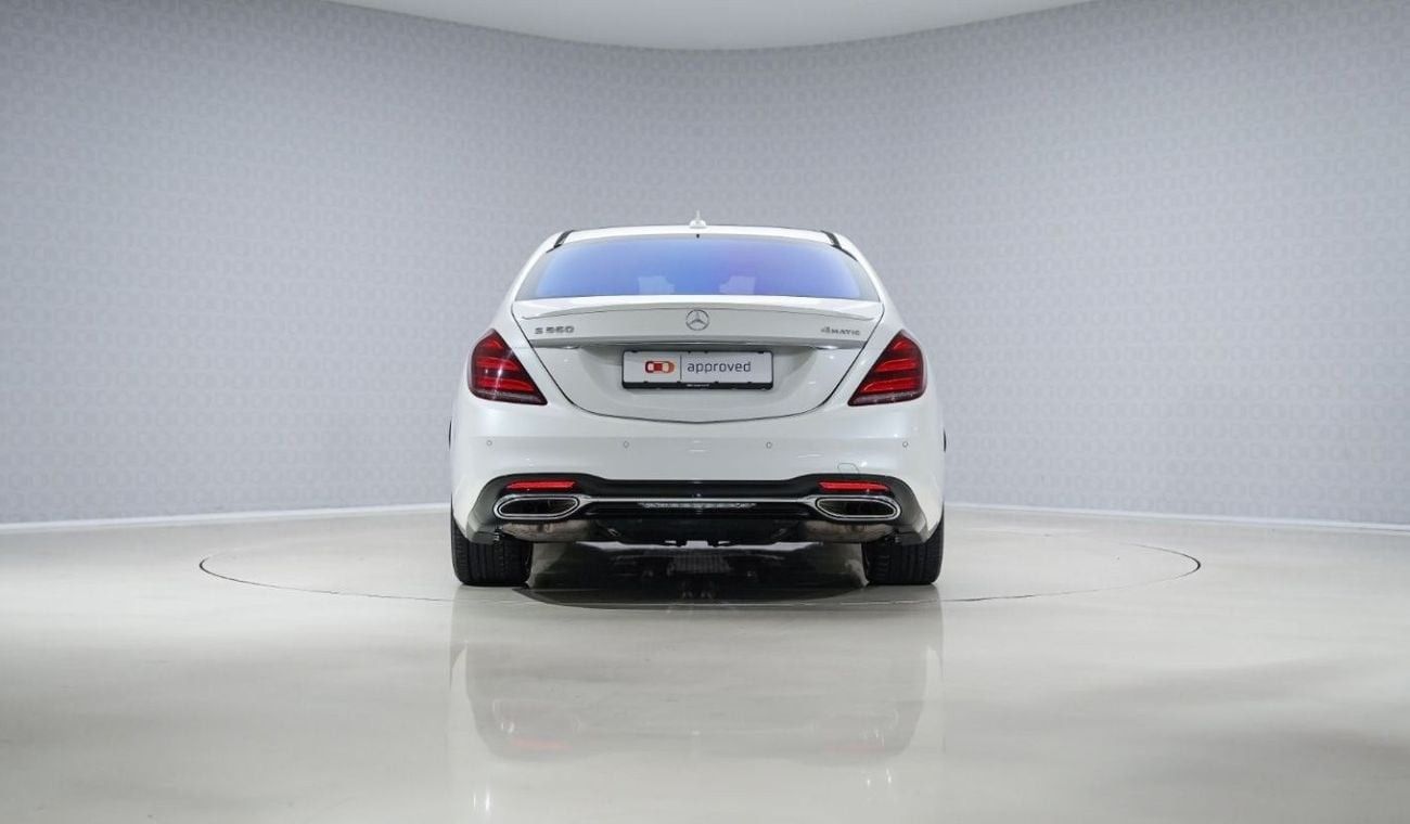 Mercedes-Benz S 560 AMG Line 4Matic - AED 4,896 P/M - 2 Years Warranty