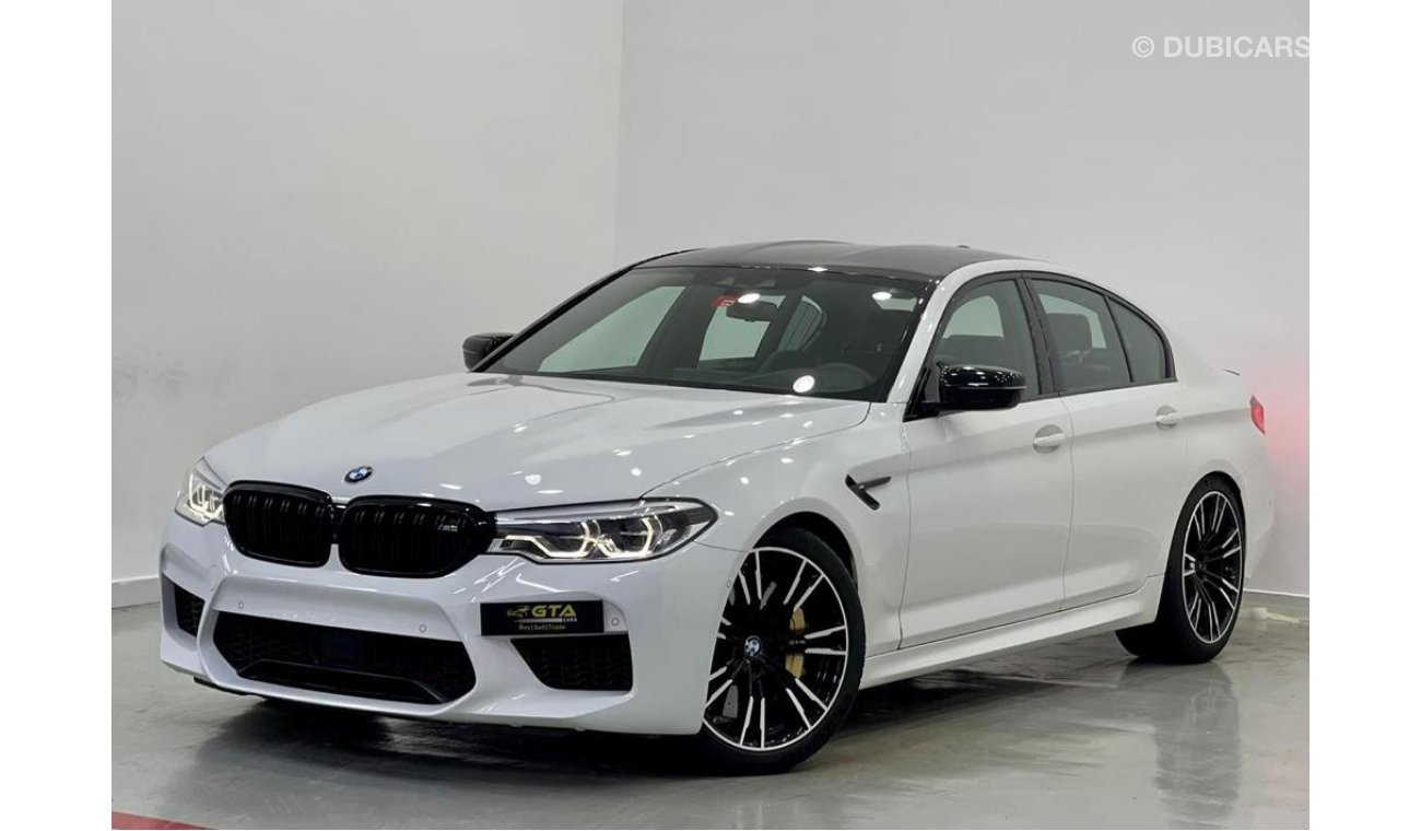 بي أم دبليو M5 2019 BMW M5 Competition, July 2024 BMW Warranty + Service Package, FSH Agency, GCC