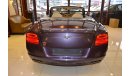 Bentley Continental GTC Mulliner V12 - very excellent condition