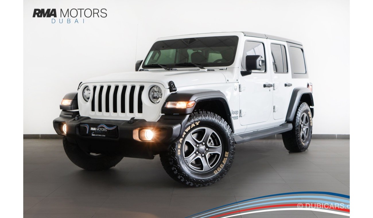 جيب رانجلر انليميتيد سبورت 2019 Jeep Wrangler Unlimited Sport / Full Service History