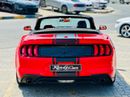 Ford Mustang EcoBoost Convertible | Monthly AED 930/- | 0% DP | Custom Leather Seats | # 48526