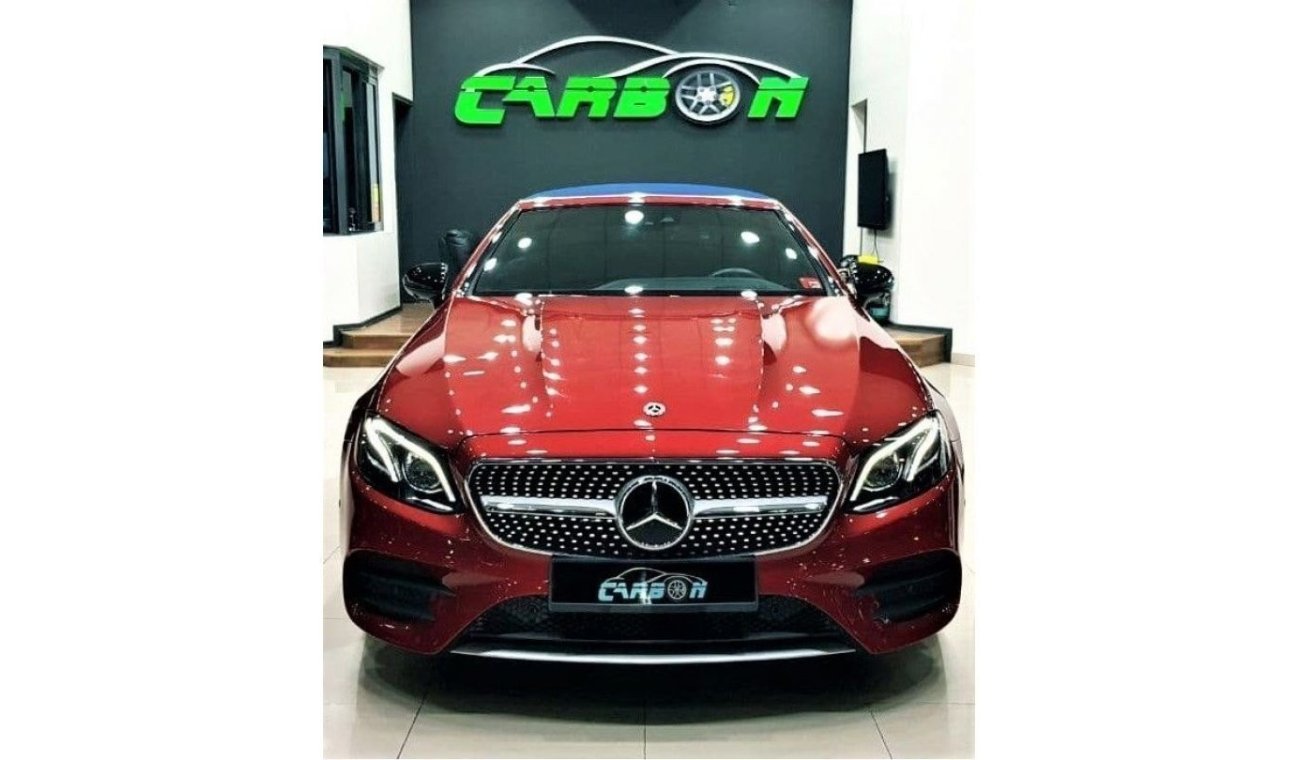 Mercedes-Benz E 450 MERCEDES E 450 CONVERTABLE 2019 MODEL IN A BEAUTIFUL CONDITION FOR 189K AED