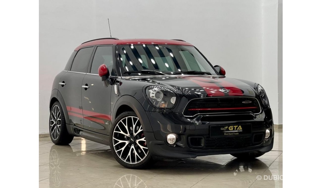 Mini John Cooper Works Countryman 2016 MINI Countryman JCW, MINI Service Contract-Service History, Warranty, GCC