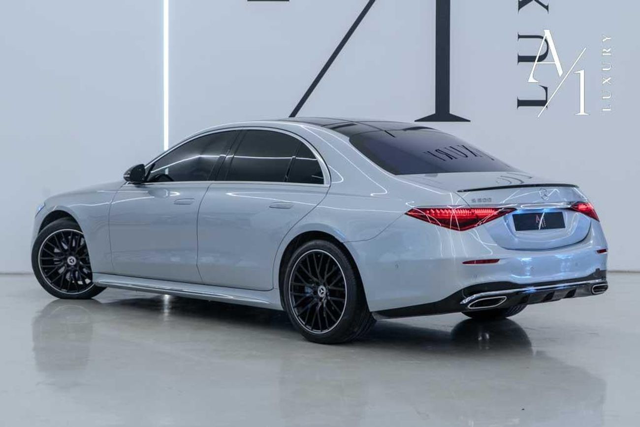 مرسيدس بنز S 500 4MATIC 3.0L 2022 Mercedes Benz S500 AMG 4MATIC, Warranty, Fully Loaded, Very Low Kms, Excellent Cond