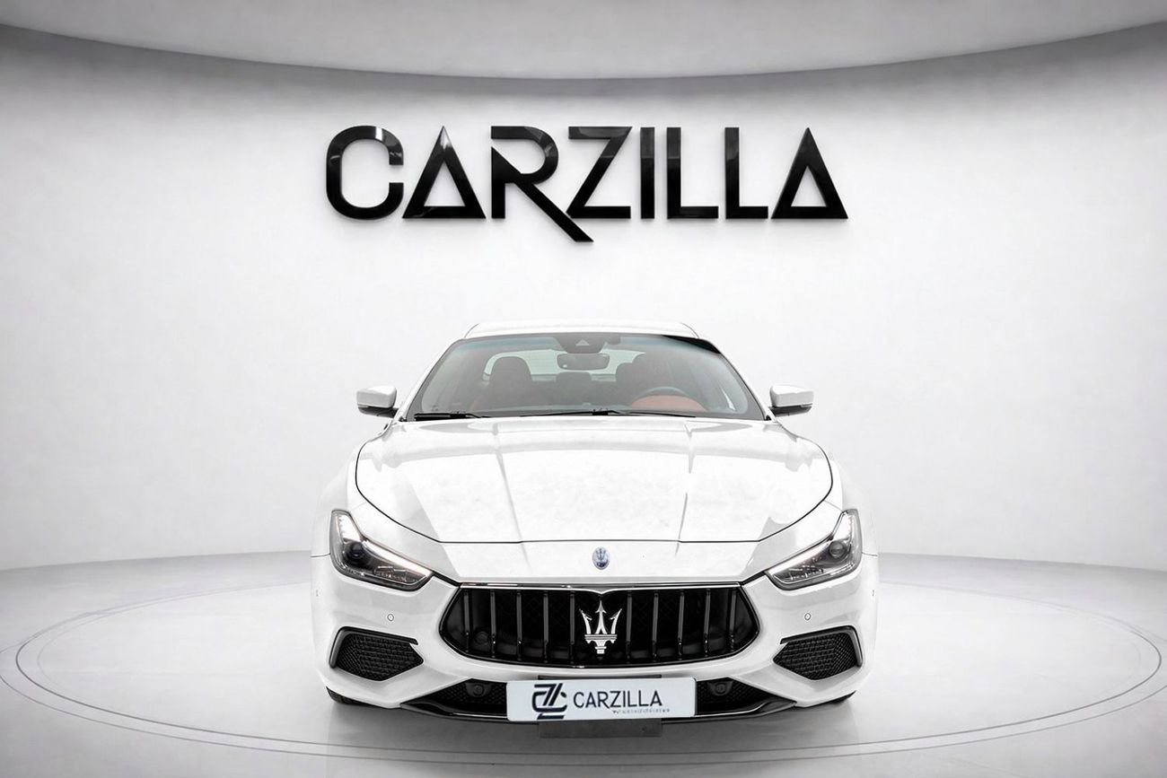 Maserati Ghibli Modena 3.0L AED 3,329 / Monthly l 0% Downpayment l Modena V6 l 1 Year Warranty